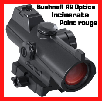 point rouge bushnell ar optics incinerate red dot