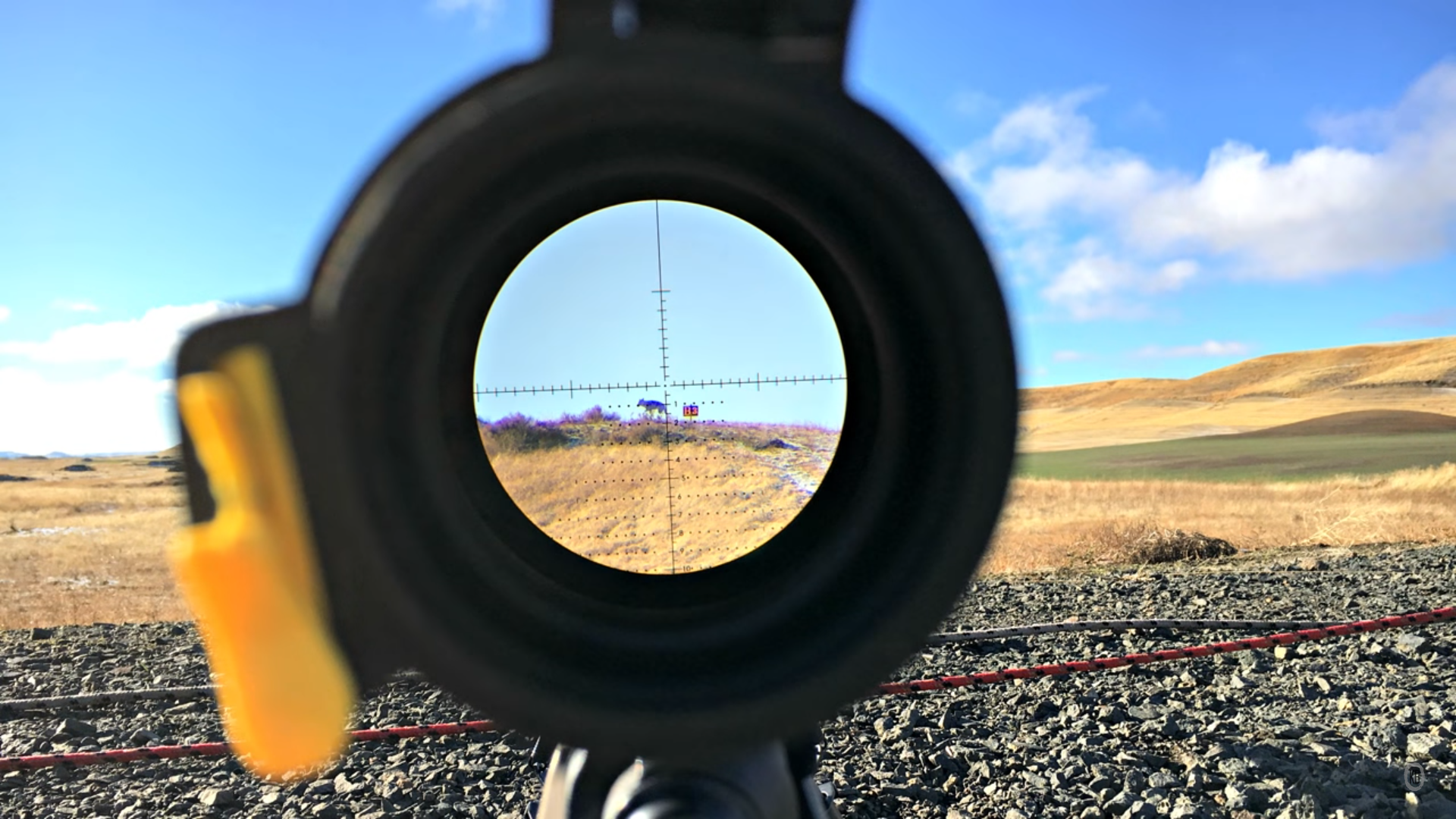 Support lunette pour fusil juxtaposé