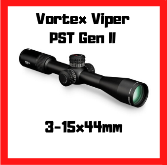 lunette de visée tir vortex viper pst gen 2 II 3-15x44mm